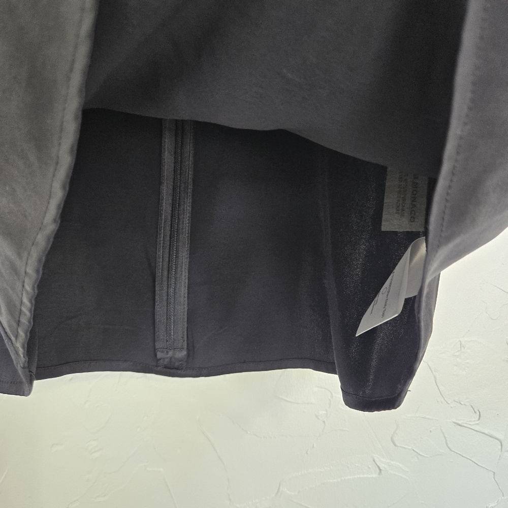 Club Monaco Black Silk Slip Top - Picture 3 of 7